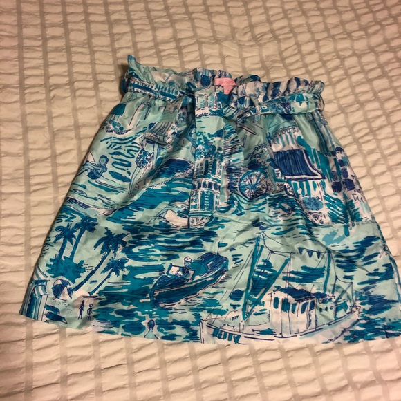Lilly Pulitzer Silk Skirt - Picture 3 of 7